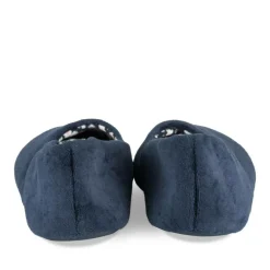 Chaussons Ballerine MARINE Femme Motif Uni A Enfiler