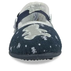 Chaussons Ballerine MARINE Fille Elastique