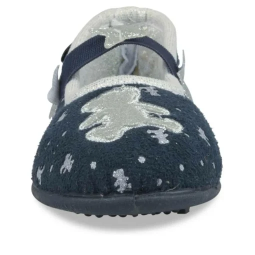 Chaussons Ballerine MARINE Fille Elastique