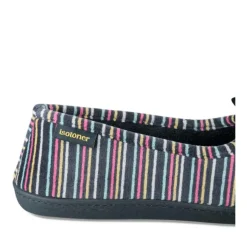 Chaussons Ballerine MARINE Femme Motif Uni A Enfiler