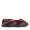 Chaussons Ballerine MULTICOLOR Femme Motif Rayures A Enfiler