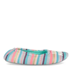 Chaussons Ballerine MULTICOLOR Femme Motif Uni A Enfiler