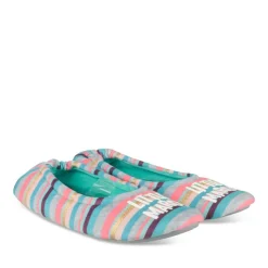 Chaussons Ballerine MULTICOLOR Femme Motif Uni A Enfiler