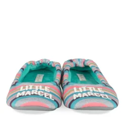Chaussons Ballerine MULTICOLOR Femme Motif Uni A Enfiler
