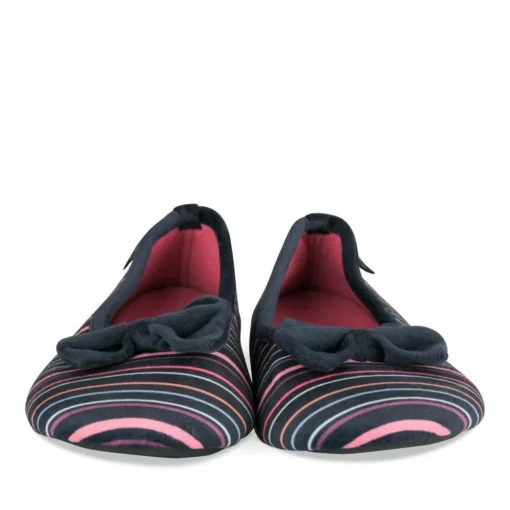 Chaussons Ballerine MULTICOLOR Femme Motif Uni A Enfiler
