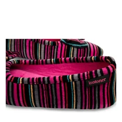 Chaussons Ballerine MULTICOLOR Femme Motif Rayures A Enfiler