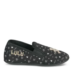 Chaussons Ballerine NOIR Fille Motif Uni A Enfiler
