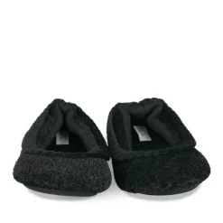 Chaussons Ballerine NOIR Femme Motif Uni A Enfiler