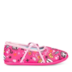 Chaussons Ballerine ROSE Fille Elastique