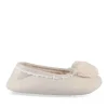 Chaussons Ballerine ROSE Fille Motif Uni A Enfiler