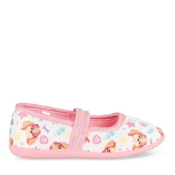 Chaussons Ballerine ROSE Fille Motif Animal A Enfiler