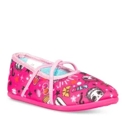 Chaussons Ballerine ROSE Fille Elastique