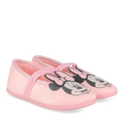 Chaussons Ballerine ROSE Fille Motif Uni Elastique