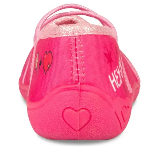 Chaussons Ballerine ROSE Fille Elastique