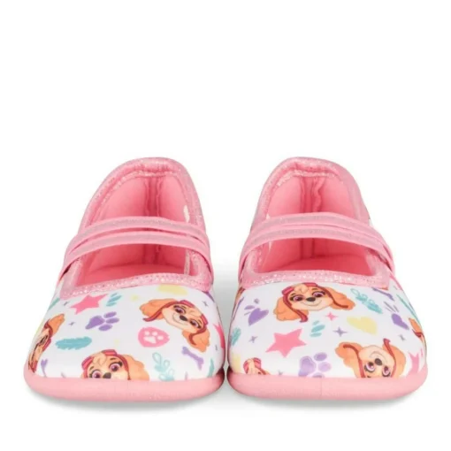 Chaussons Ballerine ROSE Fille Motif Animal A Enfiler