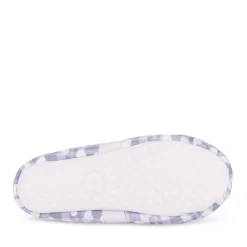 Chaussons Ballerine ROSE Fille Motif Carreaux Elastique