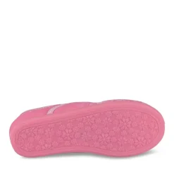 Chaussons Ballerine ROSE Fille Motif Uni Elastique