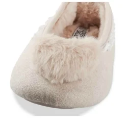 Chaussons Ballerine ROSE Fille Motif Uni A Enfiler