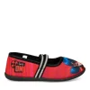 Chaussons Ballerine ROUGE Fille Elastique