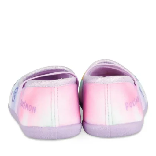 Chaussons Ballerine VIOLET Fille Motif Multicolore A Enfiler