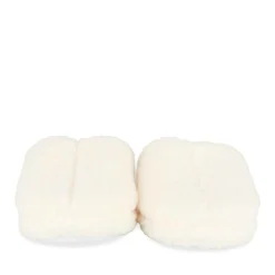 Chaussons BEIGE Femme Motif Uni A Enfiler