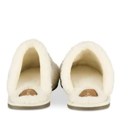 Chaussons BEIGE Femme Motif Animal A Enfiler