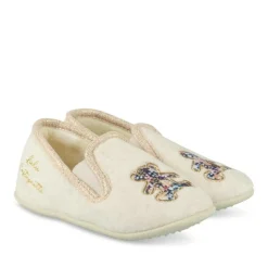 Chaussons BEIGE Fille A Enfiler