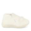 Chaussons BEIGE Fille Motif Uni Fermeture éclair