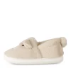 Chaussons BEIGE Fille Motif Animal A Enfiler