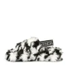 Chaussons BLANC Femme Elastique