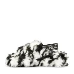 Chaussons BLANC Femme Elastique