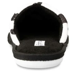 Chaussons BLANC Femme Motif Animal