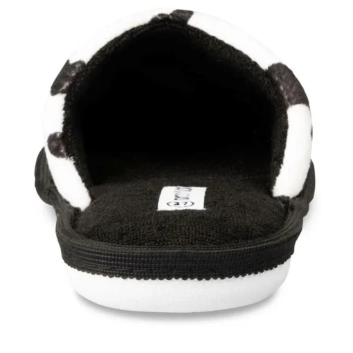 Chaussons BLANC Femme Motif Animal