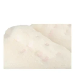 Chaussons BLANC Femme Motif Uni A Enfiler