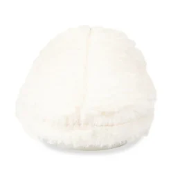 Chaussons BLANC Femme Motif Uni A Enfiler