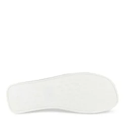 Chaussons BLEU Femme Motif Uni A Enfiler