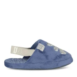 Chaussons BLEU Fille Elastique