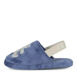 Chaussons BLEU Fille Elastique