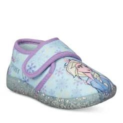 Chaussons BLEU Fille Scratch