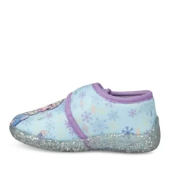 Chaussons BLEU Fille Scratch