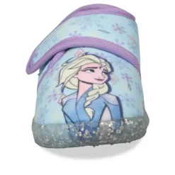 Chaussons BLEU Fille Scratch