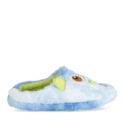 Chaussons BLEU Garçon Motif Multicolore A Enfiler