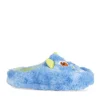 Chaussons BLEU Garçon Motif Multicolore A Enfiler