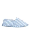 Chaussons BLEU Garçon Motif Rayures A Enfiler
