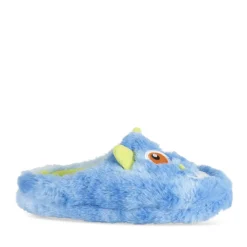 Chaussons BLEU Garçon Motif Multicolore A Enfiler