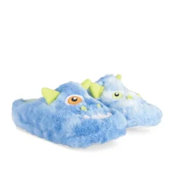 Chaussons BLEU Garçon Motif Multicolore A Enfiler