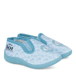 Chaussons BLEU Garçon Motif Animal A Enfiler