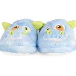 Chaussons BLEU Garçon Motif Multicolore A Enfiler