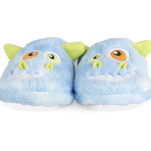 Chaussons BLEU Garçon Motif Multicolore A Enfiler