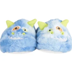 Chaussons BLEU Garçon Motif Multicolore A Enfiler